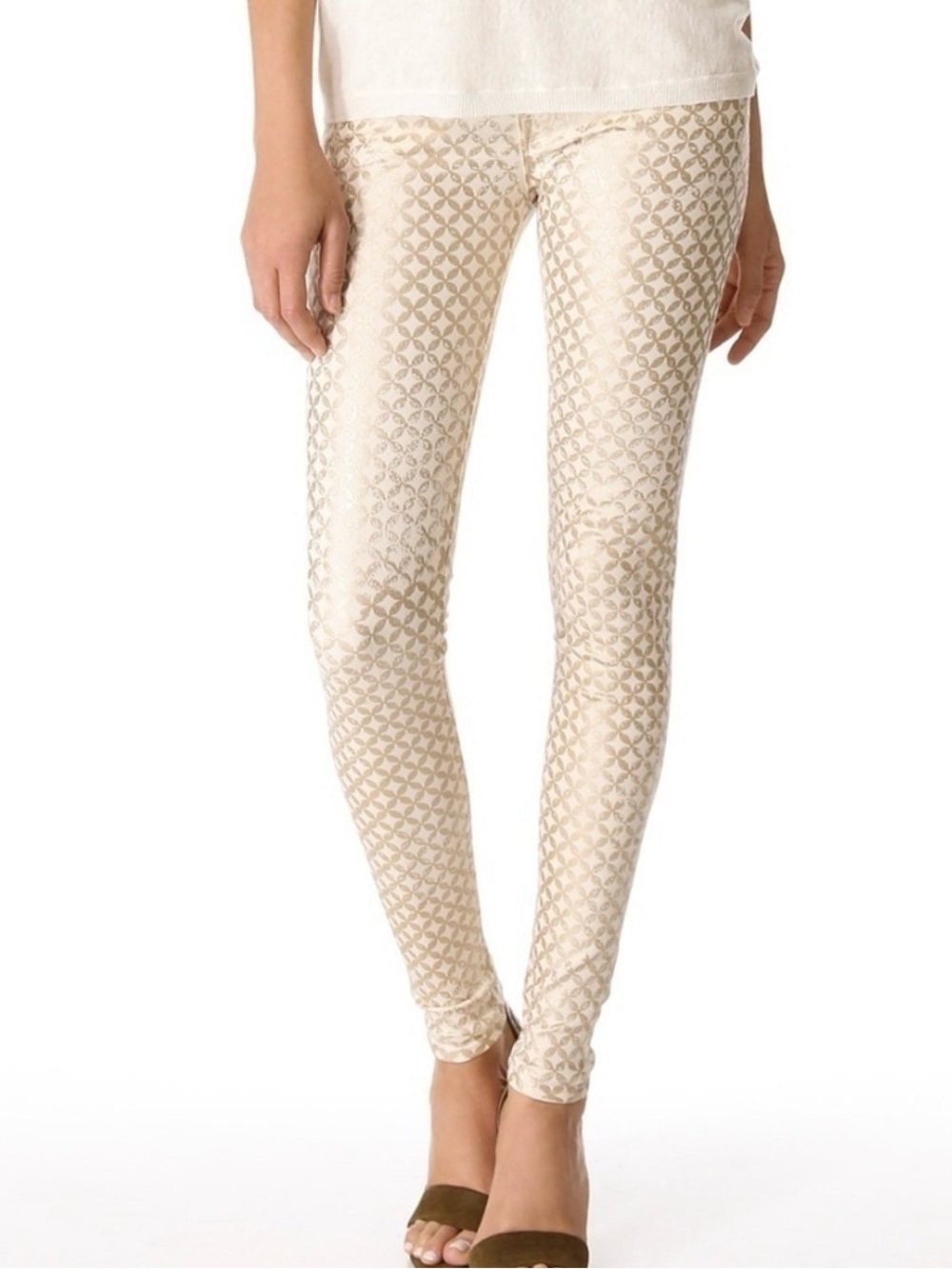Mother The Looker Crme De Love Jeans